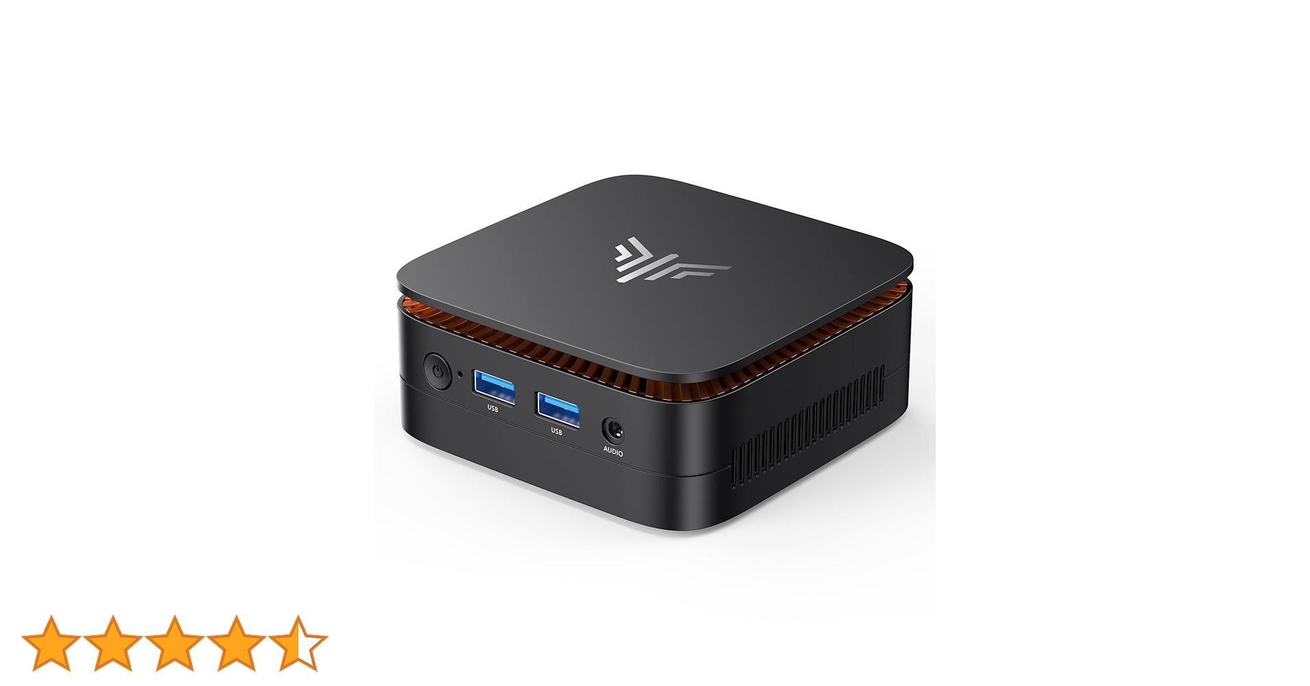 KAMRUI Essenx E1 Mini PC, 16GB DDR4 RAM 512GB M.2 SSD, Mini